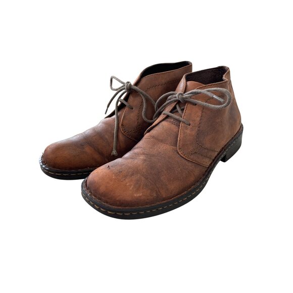 Born Harrison Boots Size 9 Lace Up Brown Leather Chukka Boots Casual Workwear main image 6